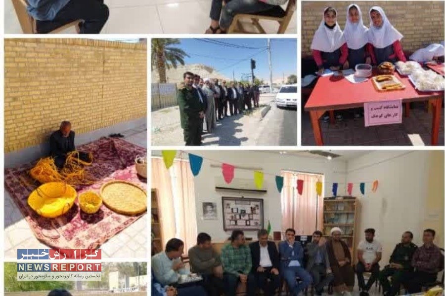 برپایی ویژه برنامه کتابخانه گردی در شهرستان لامرد