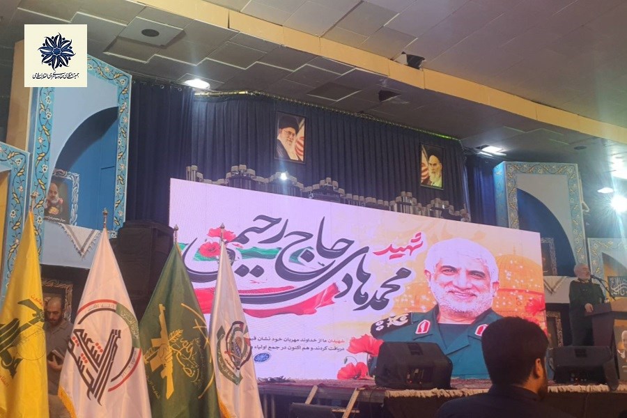 شهادت، مقاومت، افتخار؛  سالگرد شهید رحیمی با حضوردکتر الهیان و سرداران سپاه قدس