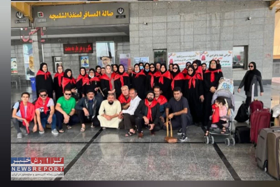 گروه جهادی اعظم اشکنان پای کار زائر اولی ها