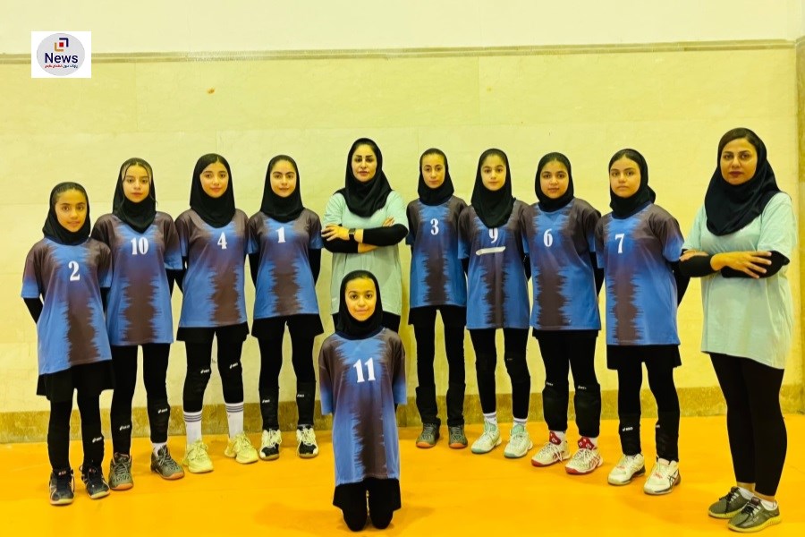 قهرمانی تیم وحدت وراوی در مسابقات والیبال استانی رده سنی نونهالان