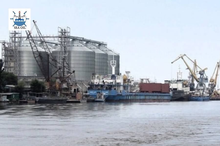 حمله اوکراین به بندر اولیا روسیه / کشتی حامل قطعات پهپادهای ایرانی