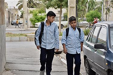 تصویر پشت صحنه یک فیلم کوتاه…