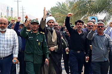 تصویر راهپیمایی جمعه‌های خشم در لامرد برگزار شد