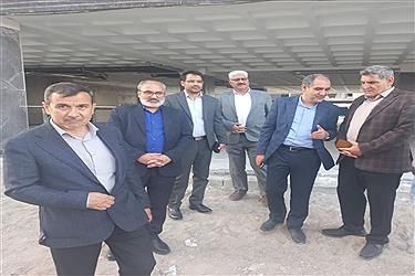 تصویر بازدید دکتر اصغر نوراله زاده رئیس هیات عامل صندوق ملی مسکن از پروژ ه های نهضت ملی مسکن در شهرستان زابل